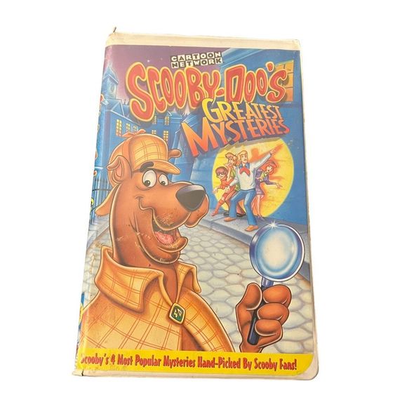 Scooby Doo’s Greatest Mysteries VHS Vintage Tape By Cartoon Network Vintage VHS - Picture 1 of 7
